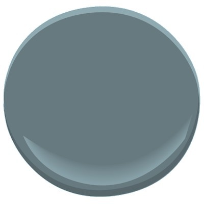 Providence Blue 1636 Paint - Benjamin Moore Providence Blue Paint Color
