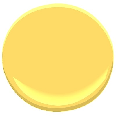 Amarillo 320 Paint - Benjamin Moore Amarillo Paint Color Details