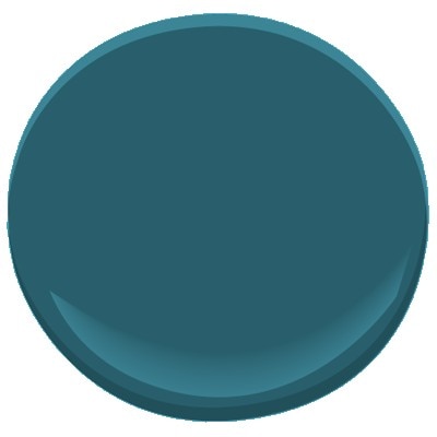 Benjamin Moore Color Chart Teal Oceanic Teal 669 /another Great BM