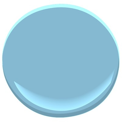 benjamin moore pool blue