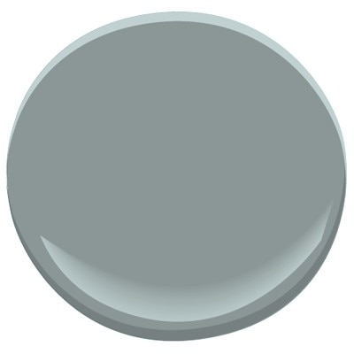 Brewster Gray HC-162 Paint - Benjamin Moore Brewster Gray Paint Color