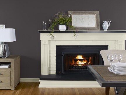  Benjamin Moore Color Trends 2013 Artisan buff living room vignette