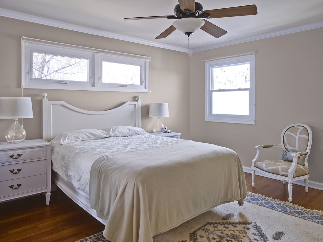 Before photo 1 Benjamin Moore New Traditional bedroom