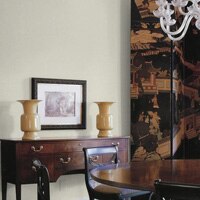 A living room painted fenwick white (DC-38)