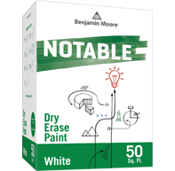 Notable® Dry Erase Paint - White Notable® Dry Erase Paint - White