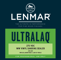 UltraLaq® 275 VOC Water White Vinyl Sanding Sealer UltraLaq® 275 VOC Water White Vinyl Sanding Sealer