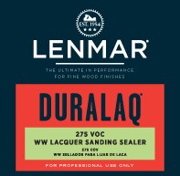 UltraLaq® 275 VOC Water White Lacquer Sanding Sealer UltraLaq® 275 VOC Water White Lacquer Sanding Sealer