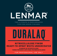 DuraLaq® Nitrocellulose Ready-to-Spray White Undercoater DuraLaq® Nitrocellulose Ready-to-Spray White Undercoater