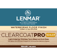ClearCoat PRO Waterborne Floor Sealer - Amber ClearCoat PRO Waterborne Floor Sealer - Amber