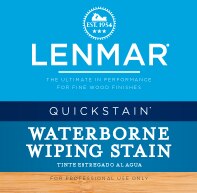 QuickStain® Waterborne Wiping Stain Clear Base QuickStain® Waterborne Wiping Stain Clear Base