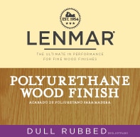 Polyurethane Wood Floor Finish - Dull Rubbed Polyurethane Wood Floor Finish - Dull Rubbed