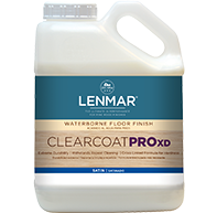 ClearCoat PRO XD Waterborne Floor Finish - Cross-Linker ClearCoat PRO XD Waterborne Floor Finish - Cross-Linker