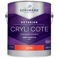 Cryli Cote® 100% Acrylic Exterior Paint - Satin Cryli Cote® 100% Acrylic Exterior Paint - Satin