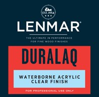 DuraLaq® Waterborne Acrylic Clear Finish - Gloss DuraLaq® Waterborne Acrylic Clear Finish - Gloss