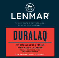 DuraLaq® Nitrocellulose Production High Build Lacquer - Gloss DuraLaq® Nitrocellulose Production High Build Lacquer - Gloss