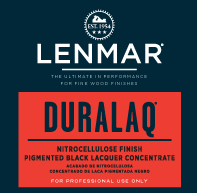 DuraLaq® Nitrocellulose Pigmented Black Concentrate - Gloss DuraLaq® Nitrocellulose Pigmented Black Concentrate - Gloss