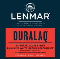DuraLaq® Nitrocellulose Pigmented White Concentrate - Gloss DuraLaq® Nitrocellulose Pigmented White Concentrate - Gloss