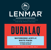 DuraLaq® Waterborne Acrylic White Finish - Gloss DuraLaq® Waterborne Acrylic White Finish - Gloss