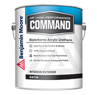 Command® Waterborne Acrylic Urethane Satin Command® Waterborne Acrylic Urethane Satin