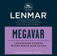 MegaVar® Plus High Solids Water White Conversion Varnish - Satin MegaVar® Plus High Solids Water White Conversion Varnish - Satin