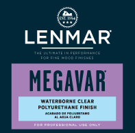 MegaVar® Waterborne Polyurethane Clear Finish - Gloss MegaVar® Waterborne Polyurethane Clear Finish - Gloss