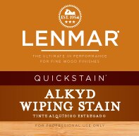 QuickStain® Alkyd Wiping Stain Clear Base QuickStain® Alkyd Wiping Stain Clear Base