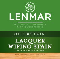 QuickStain® Lacquer Wiping Stain QuickStain® Lacquer Wiping Stain