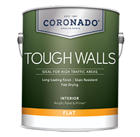 Tough Walls Acrylic Paint - Flat