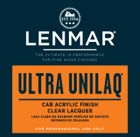 Ultra UniLaq® CAB Acrylic Clear Lacquer - Gloss Ultra UniLaq® CAB Acrylic Clear Lacquer - Gloss