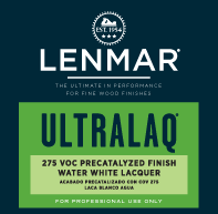 UltraLaq® 275 VOC Water White Precatalyzed Nitrocellulose Lacquer - Gloss UltraLaq® 275 VOC Water White Precatalyzed Nitrocellulose Lacquer - Gloss