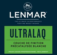 Laque précatalysée blanche UltraLaqMD - lustré Laque précatalysée blanche UltraLaqMD - lustré