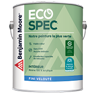 Peinture d'intérieur latex à base d'eau Eco Spec - Fini velouté Peinture d'intérieur latex à base d'eau Eco Spec - Fini velouté