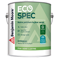 Peinture d'intérieur latex à base d'eau Eco Spec - Fini semi-lustre Peinture d'intérieur latex à base d'eau Eco Spec - Fini semi-lustre