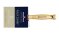 With its unique combination of soft bristle and durable polyester, the Benjamin Moore stainer provides premium performance.
Bristle holds more stain for less dipping and delivers a smooth, even finish. Polyester resists wear on rough surfaces and
maintains stiffness for thorough coverage on siding, shakes, decks, fences, masonry, and rough wood.