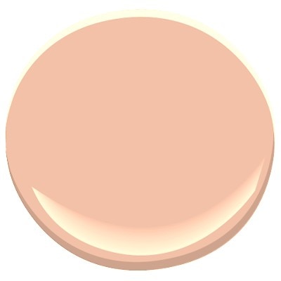 Del Ray Peach 067 Paint - Benjamin Moore Del Ray Peach Paint Colour Details