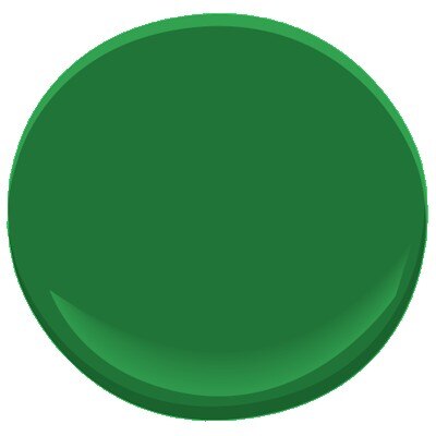 clover green 2034-10 Paint - Benjamin Moore clover green Paint Color ...