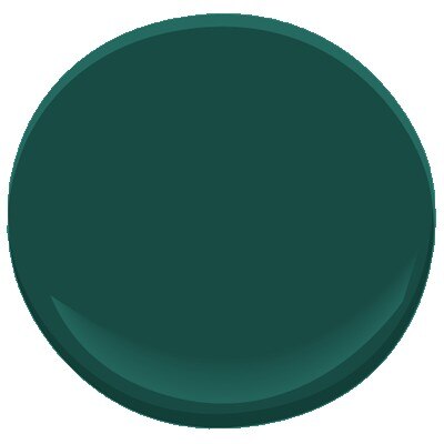 Forest Green 2047-10 Paint - Benjamin Moore Forest Green Paint Colour ...