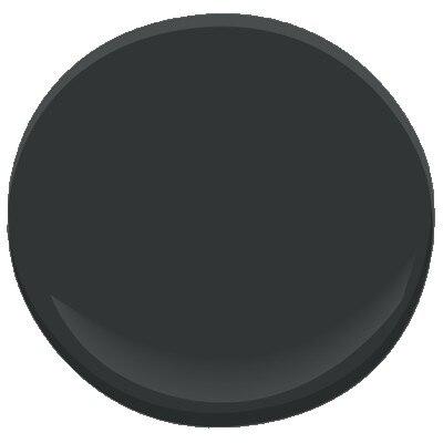 Black Satin 2131-10 Paint - Benjamin Moore Black Satin Paint Color Details