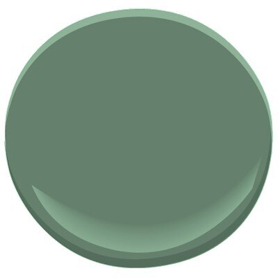 Willow Grove 636 Paint - Benjamin Moore Willow Grove Paint Color Details