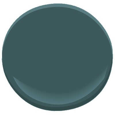 Olympus Green 679 Paint - Benjamin Moore Olympus Green Paint Colour Details