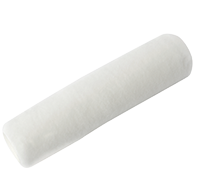 9 in. x 3/8 in. White Woven Roller Cover