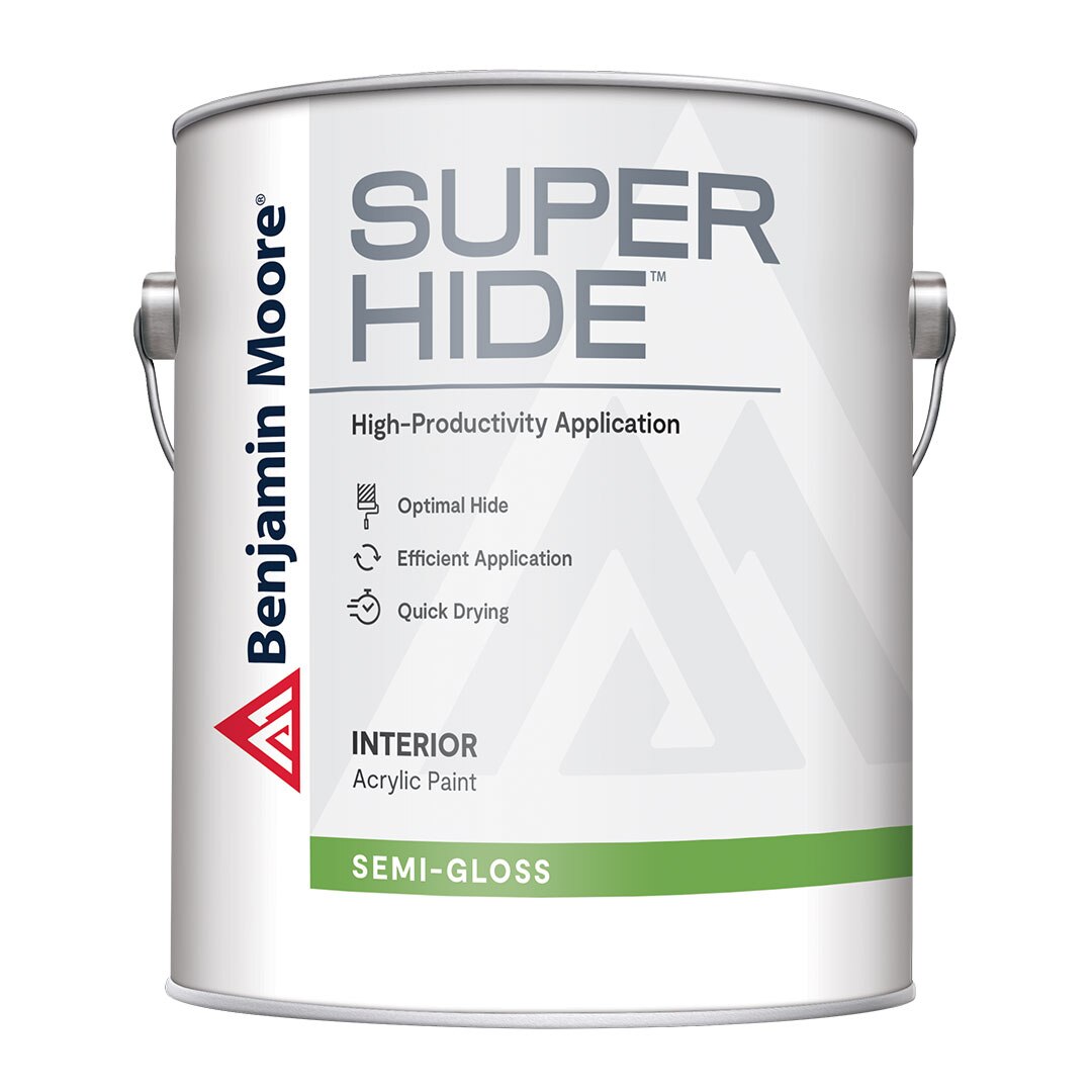 Super Hide Low VOC Interior Paint - Semi-Gloss