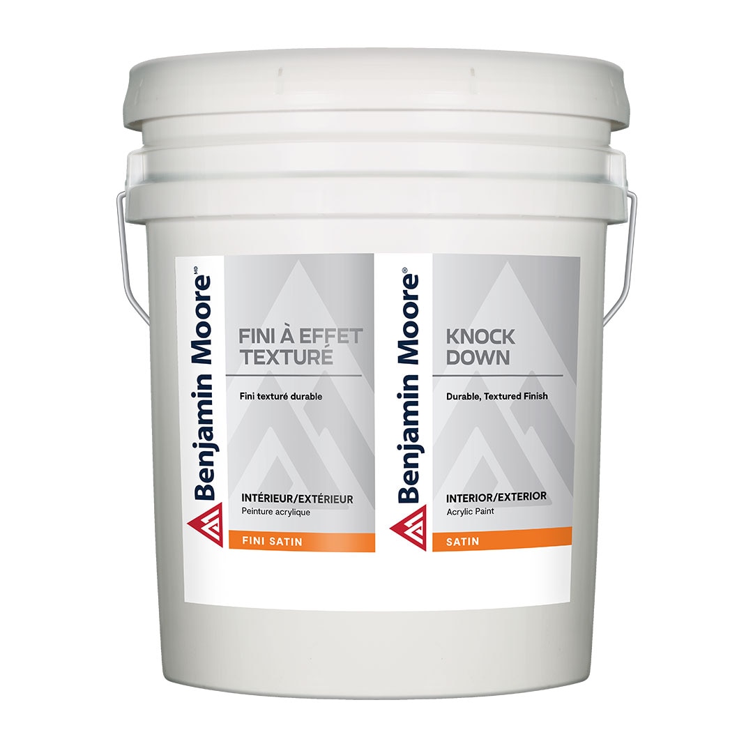 Peinture à effet texturé Benjamin Moore - Fini satin