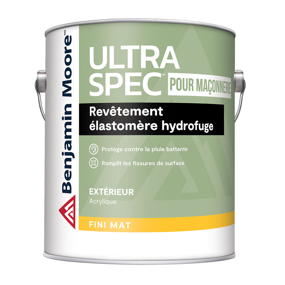 Revêtement hydrofuge élastomère pour maçonnerie Ultra Spec - Fini mat