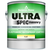 Ultra Spec Masonry Elastomeric Waterproof Coating Flat