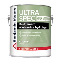 Revêtement hydrofuge élastomère pour maçonnerie Ultra Spec - Fini peu lustré