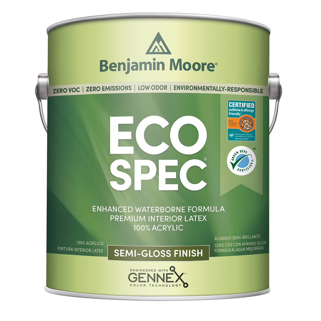 Eco Spec® Waterborne Interior Paint - Semi-Gloss