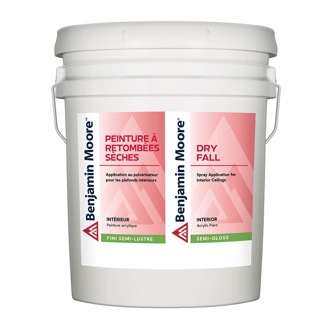 Peinture latex à retombées sèches - Fini semi-lustre