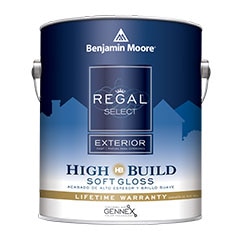 Regal® Select Exterior High Build Paint - Soft Gloss