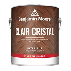 Polyuréthane acrylique Clair Cristal - Fini peu lustré